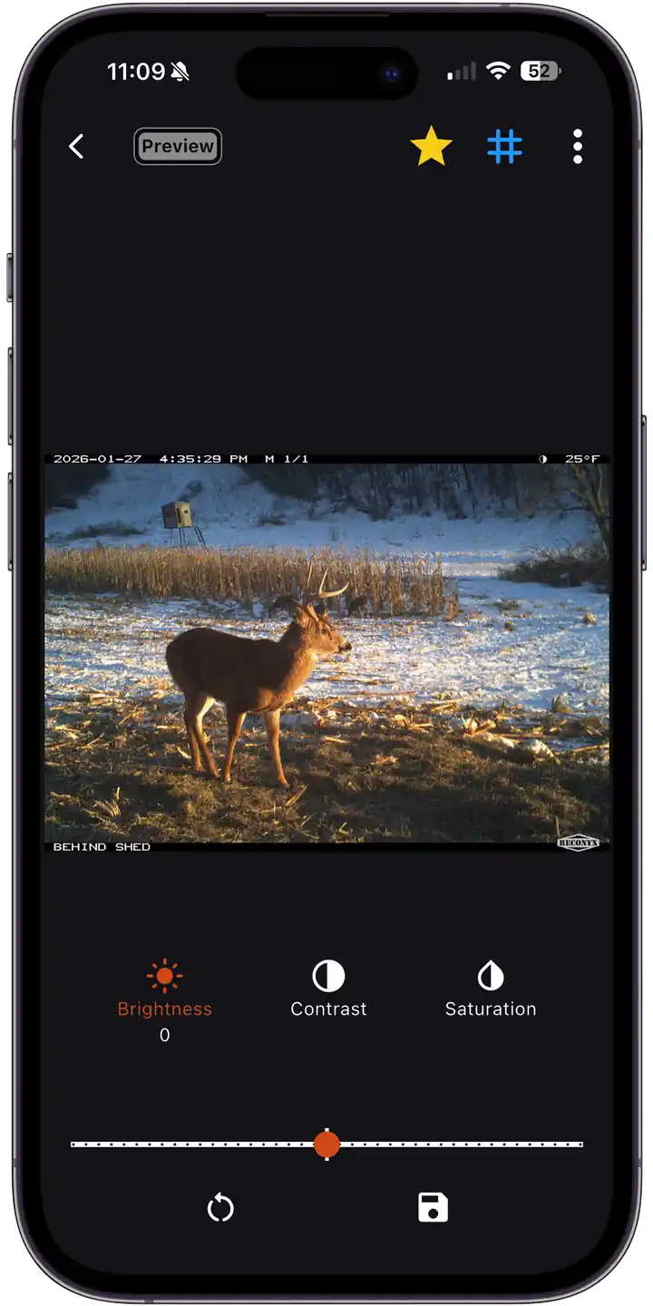 Edit photos in gallery