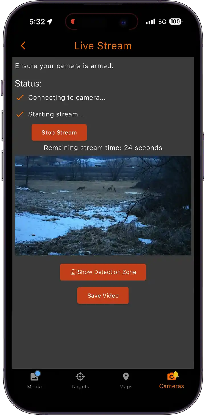 Live Stream View