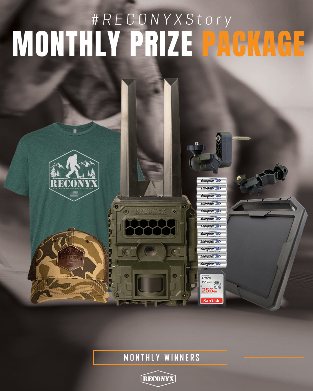 RECONYX Story monthly prize package